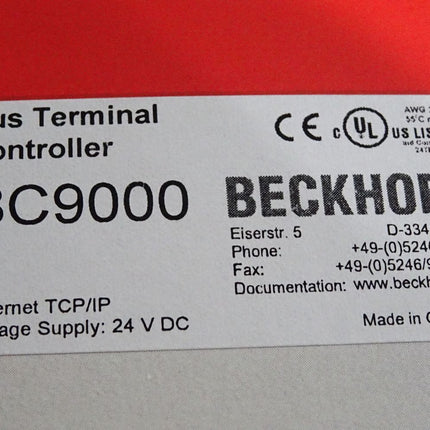 Beckhoff BC9000 Busklemmen Controller / Neu OVP versiegelt