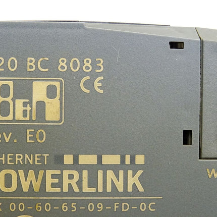 B&R X20BC8083 X20 BC 8083 Rev. E0 Ethernet Powerlink