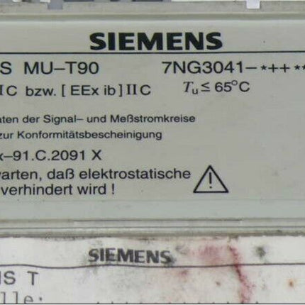 Siemens Sitrans MU-T90 / 7NG3041-4JN00 / 7NG30414JN00 / Messwandler Messumformer