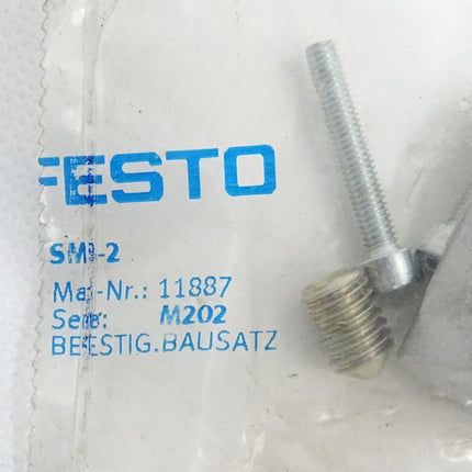 Festo 11887 Befestigungsbausatz SMB-2 / Neu OVP