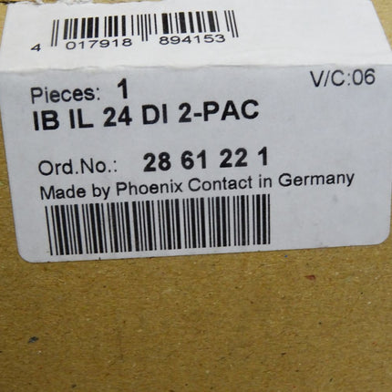 Phoenix Contact 2861221 IB IL 24 DI 2-PAC Digitalmodul / Neu OVP