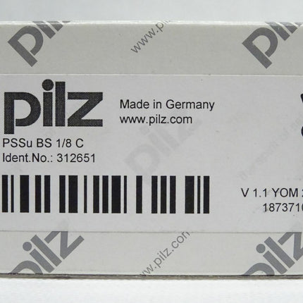 Pilz PSSu BS 1/8 C / 312651 / NEU/OVP