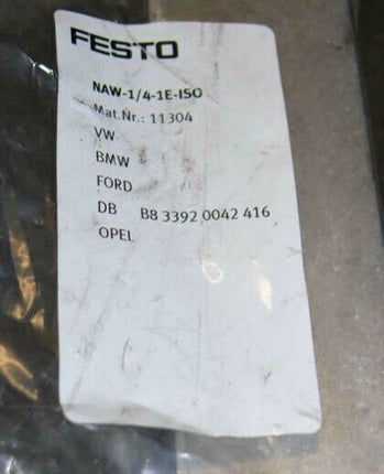 Festo NAW-1/4-1E-ISO Pneumatik Unterplatte NAW1/4-1EISO / NAW1/41EISO