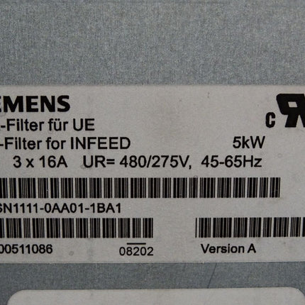 Siemens Netz-Filter 6SN1111-0AA01-1BA1