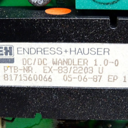 Endress+Hauser FMC470Z Silometer Einschubkarte