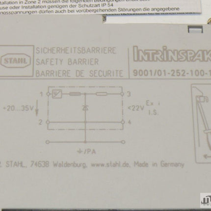 NEU/OVP Stahl / Intrinspack  9001/01-252-100-141 / 900101252100141