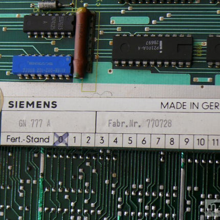 Siemens Sinumerik Sprint T / A 456 112 / E321 / 456112 + GN777A + GN816A +