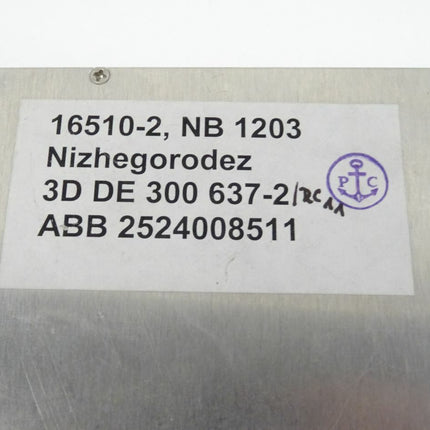 ABB 2524008511 Marine Indications Bedientafel 3D DE 300 637-2/RC11