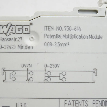 Wago 750-614 Potentialvervielfältigung