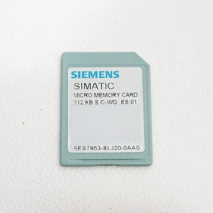 Siemens Micro Memory Card 512KB 6ES7953-8LJ20-0AA0 6ES7 953-8LJ20-0AA0