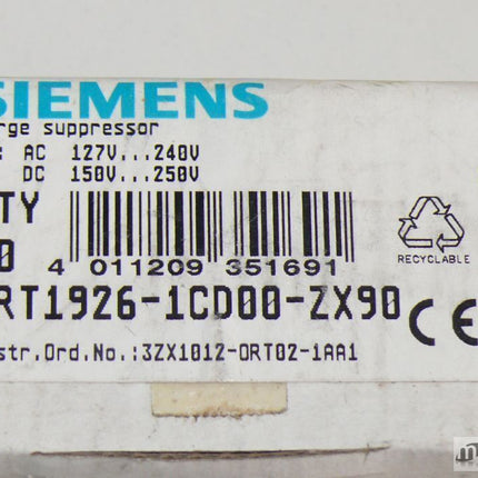 Siemens 3RT1926-1CD00-ZX90 Surge Suppressor 3RT1 926-1CD00-ZX90 NEU-OVP versiegelt