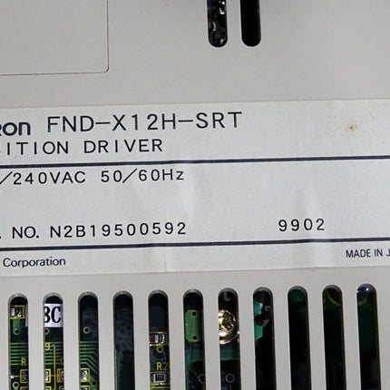 Omron FND-X12H-SRT Position Driver / Neu OVP