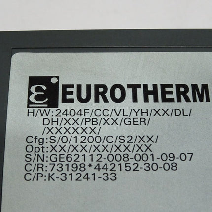 Eurotherm 2404F CC VL YH Programmregler/Regler Profibus-DP