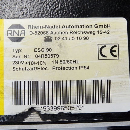 Rhein-Nadel Automation ESG90 Steuergerät