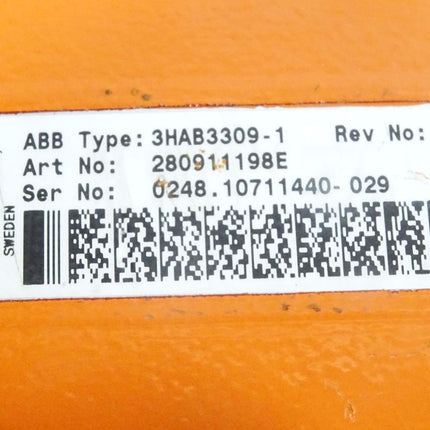 ABB Danaher Motion 3HAB3309-1 280911198E Servomotor