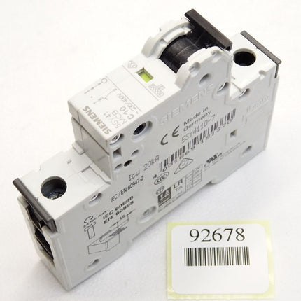 Siemens Leitungsschutzschalter 5SY4110-7 5SY41 MCB C10