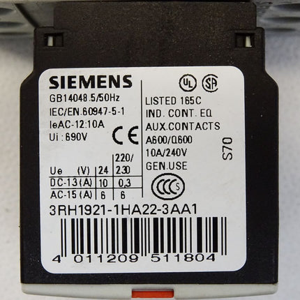 Siemens 3RT1026-1BB44-3MA0