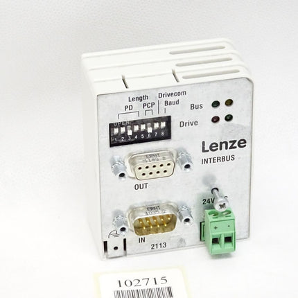 Lenze EMF2113IB 13300995 33.2113IB.1E.12 Interbus Fieldbus Modul