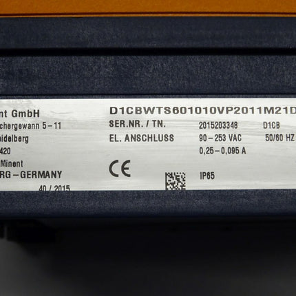 ProMinent® GmbH D1CBWTS601010VP2011M21DE 2015203348 90-253 VAC 50/60 HZ 0,25-0,095 A