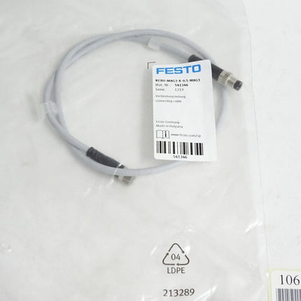 Festo 541346 NEBU-M8G3-K-0.5-M8G3 Verbindungsleitung / Neu OVP