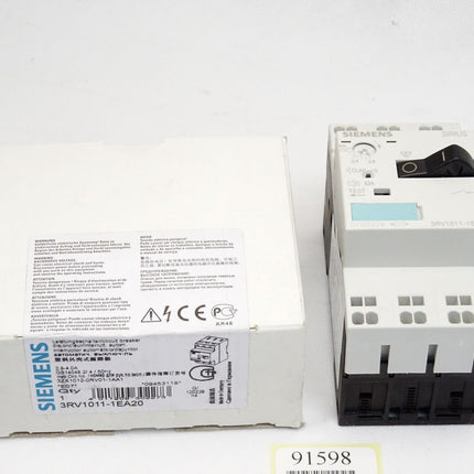 Siemens Leistungsschalter 3RV1011-1EA20 / Neu OVP