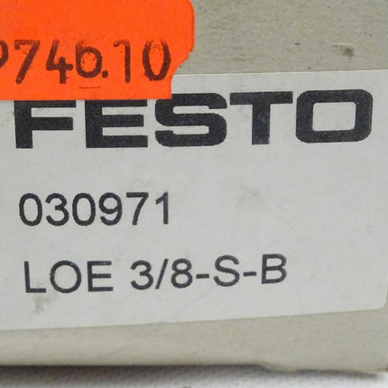 Festo 030971 LOE 3/8-S-B / 30971 / 100993 NEU/OVP