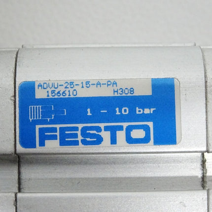 Festo 156610 ADVU-25-15-A-P-A Kompaktzylinder / Neu OVP