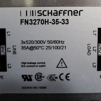 Schaffner FN3270H-35-33 Netzfilter