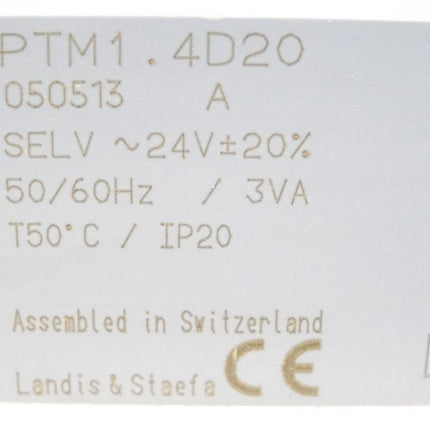 Siemens Landis&Staefa PTM1.4D20 050513