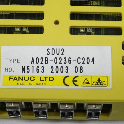 Fanuc A02B-0236-C204 Eingangs Einheit SDU2 N5163 2003-08 neu