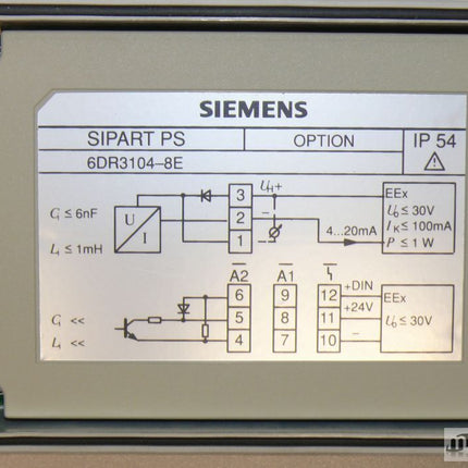 NEU-OVP Siemens 6DR3104-8E Sipart PS Option 6DR3 104-8E