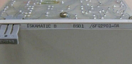 Siemens Iskamatic B BS01 / 6FQ2901-0A Module