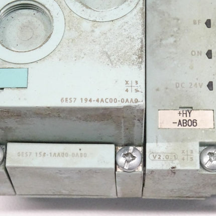 Siemens 6ES7194-4AC00-0AA0 + 6ES7154-1AA00-0AB0 Anschluss Modul