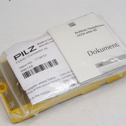 Pilz 773603 Passivverteiler PDP67 F 4 code + Anschlussstück PDP67 Connector 773610 / Neu OVP