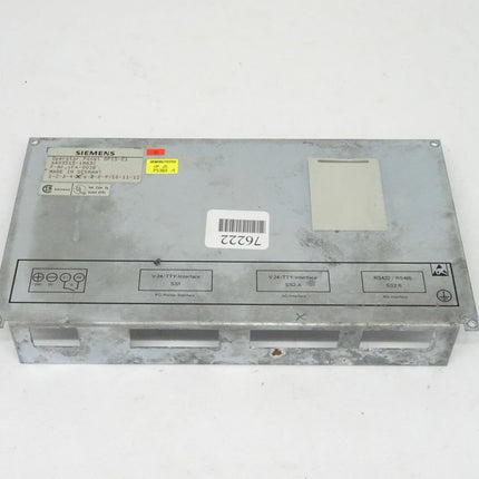 Siemens OP15 6AV3515-1MA30 Back Cover