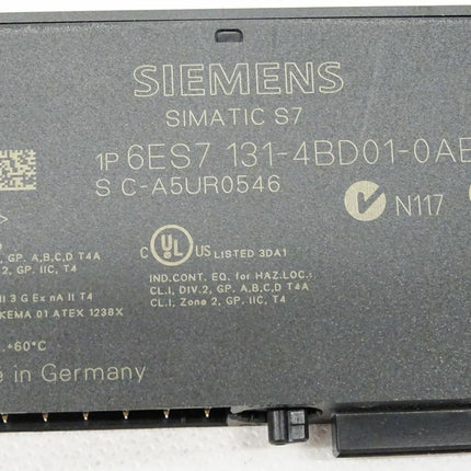 Siemens Simatic S7 6ES7131-4BD01-0AB0 / 6ES7 131-4BD01-0AB0