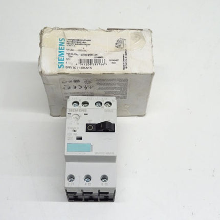 Siemens 3RV1011-0KA15 Leistungsschalter 3RV1 011-0KA15 E:05 neuwertig-OVP