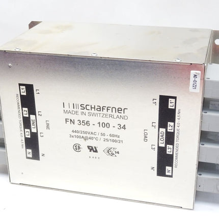 Schaffner FN356-100-34 EMV-Netzfilter