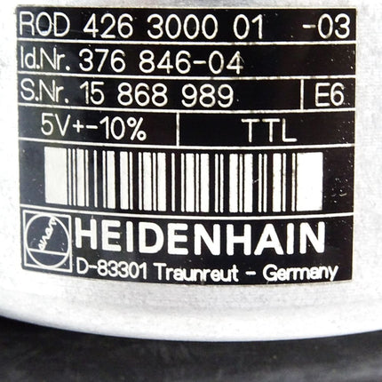 Heidenhain Drehgeber ROD 426 3000 01 -03 376846-04 / Neu OVP