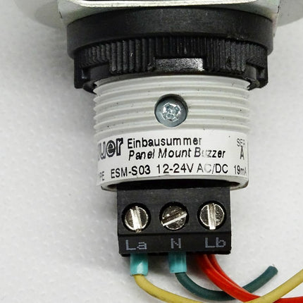 Auer Einbausummer / Panel Mount Buzzer / ESM-S03