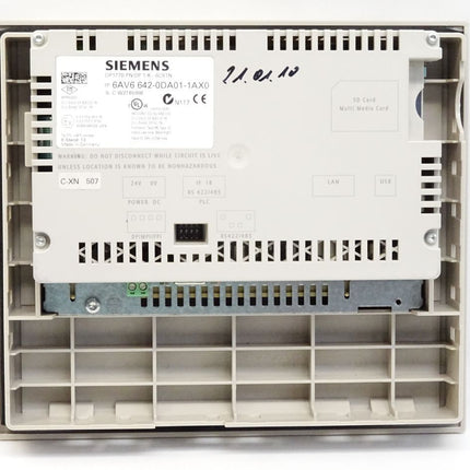 Siemens OP177B Panel 6AV6642-0DA01-1AX0 / 6AV6 642-0DA01-1AX0