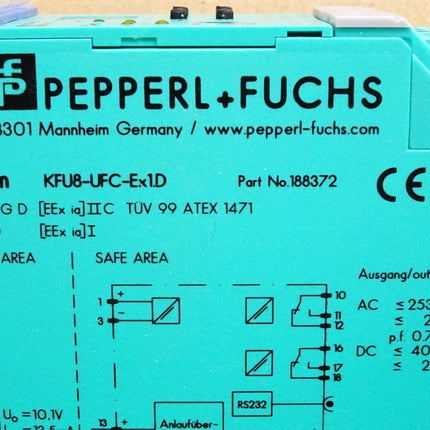 Pepperl+Fuchs K-System Frequenzmessumformer KFU8-UFC-Ex1.D 188372 / Neu OVP