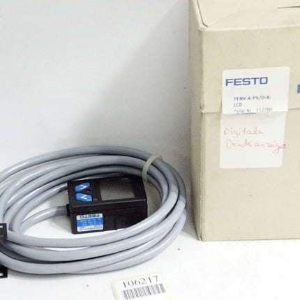 Festo 152708 PENV-A-PS/OK-LCD Druckmessumformer / Neu OVP