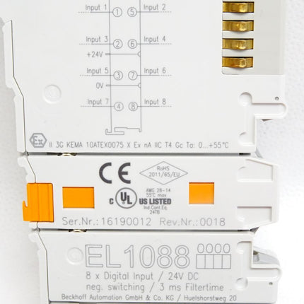 Beckhoff digitale Eingangsklemme EL1088 / Neu OVP