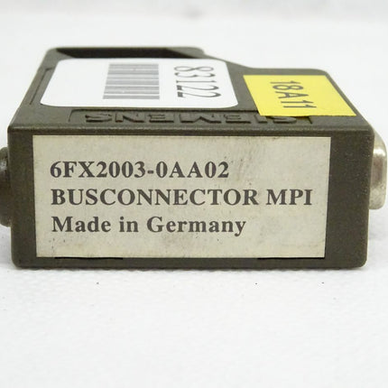 Siemens 6FX2003-0AA02 Busconnector MPI 6FX2 003-0AA02