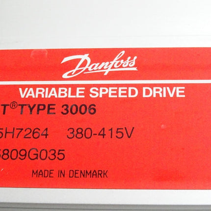 Danfoss Variable Speed Drive VLT Type 3006 175H7264 4kW / Neuwertig