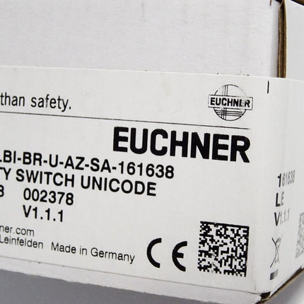 Euchner Transpondercodierter Sicherheitsschalter CTM-LBI-BR-U-AZ-SA-161638 161638 / Neu OVP versiegelt