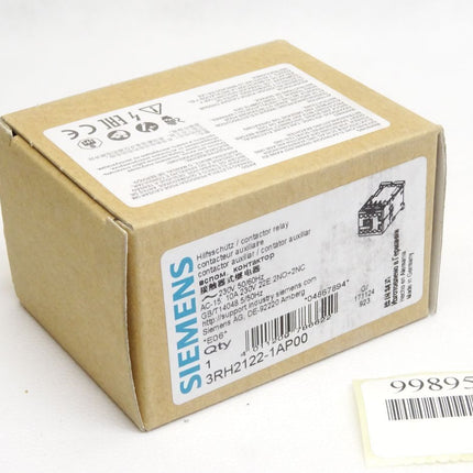 Siemens Hilfsschütz 3RH2122-1AP00 / Neu OVP