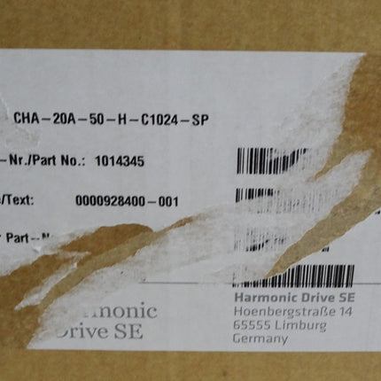 Harmonic Drive SE CHA-20A-50-H-C1024-SP 1014345 / Neu OVP