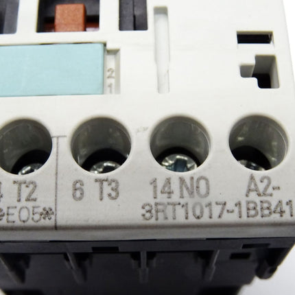 Siemens 3RT1017-1BB41 Leistungsschütz AC-3 12 A